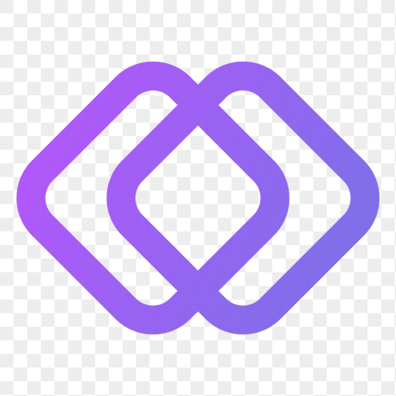 PNG gradient purple business logo | Free PNG - rawpixel