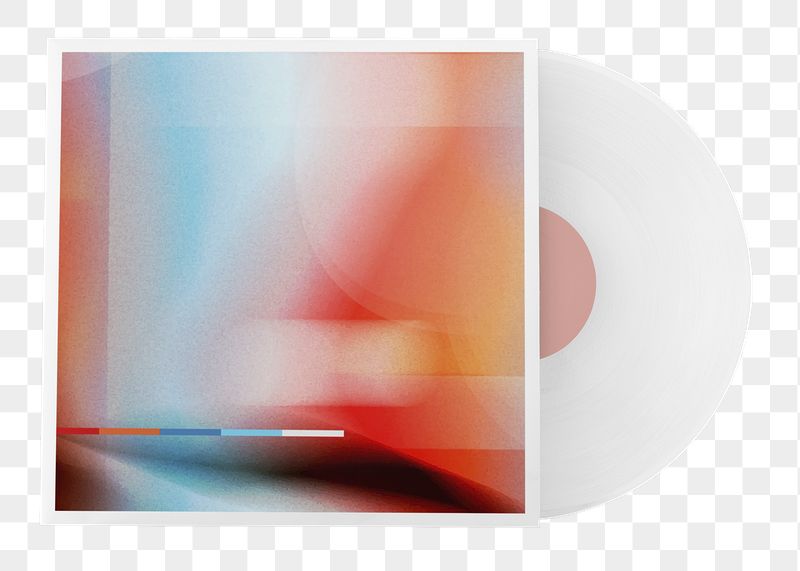 Png gradient vinyl record sticker, | Free PNG - rawpixel