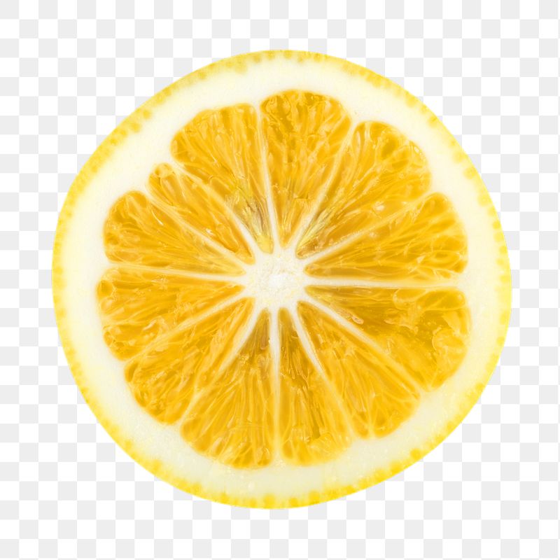 Png half lemon fruit sticker, | Free PNG - rawpixel