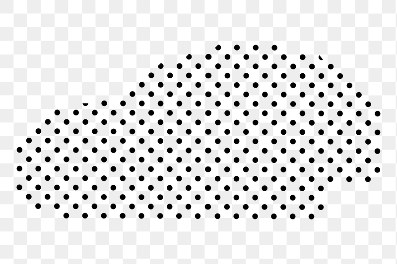 Png halftone organic shape sticker, | Free PNG - rawpixel
