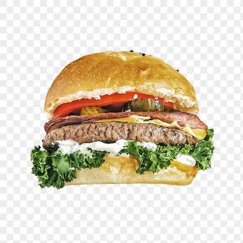Png hamburger sticker, food photography, | Free PNG - rawpixel