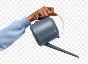 Png hand mockup holding gray watering can… | Free stock illustration | High Resolution graphic