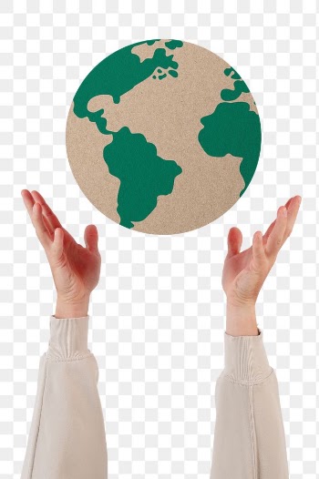 Png Hand presenting earth mockup sustainable… | Free stock illustration | High Resolution graphic