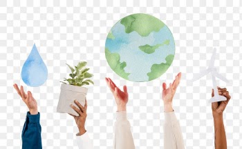Png Hand presenting earth mockup sustainable… | Free stock illustration | High Resolution graphic