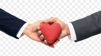 Png Hands holding heart mockup in love and… | Free stock illustration | High Resolution graphic