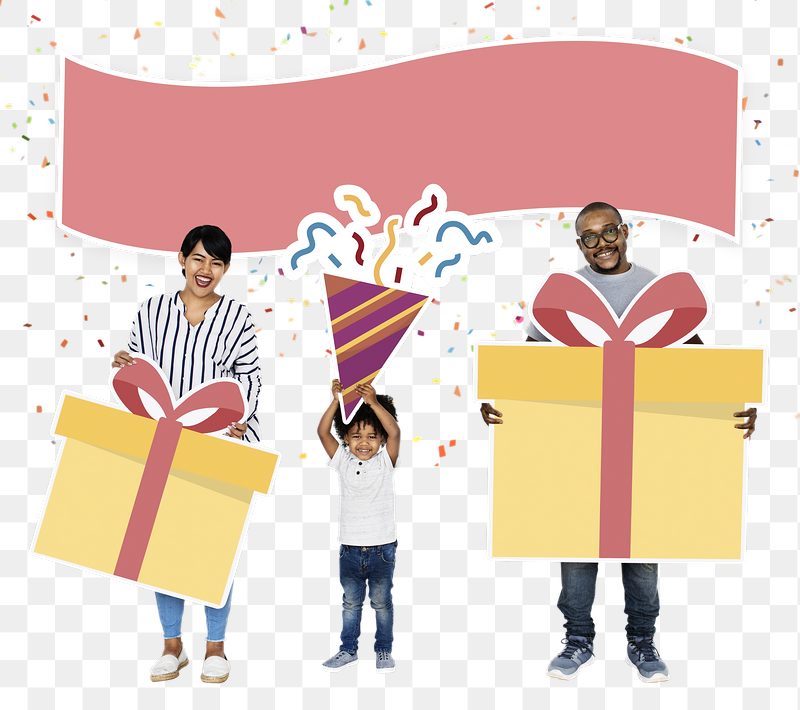 Png Happy family celebrating birthday, | Free PNG - rawpixel