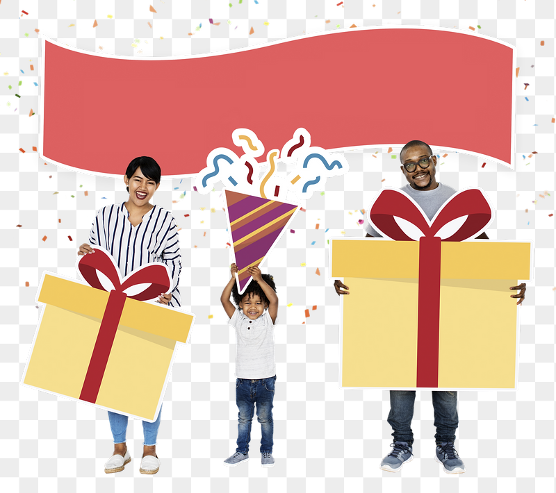 Png Happy family celebrating birthday, | Free PNG - rawpixel