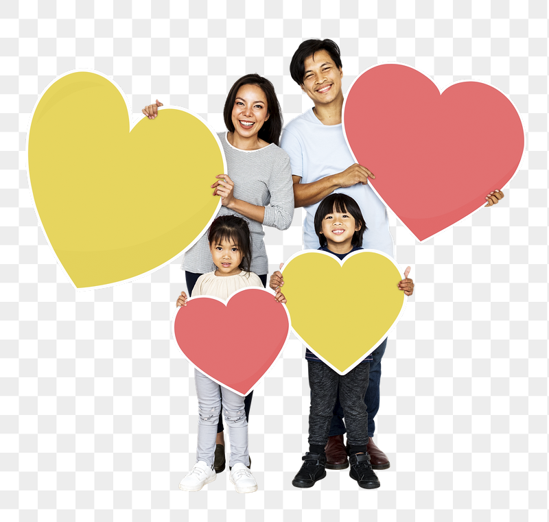 Png Happy family expressing their | Free PNG - rawpixel