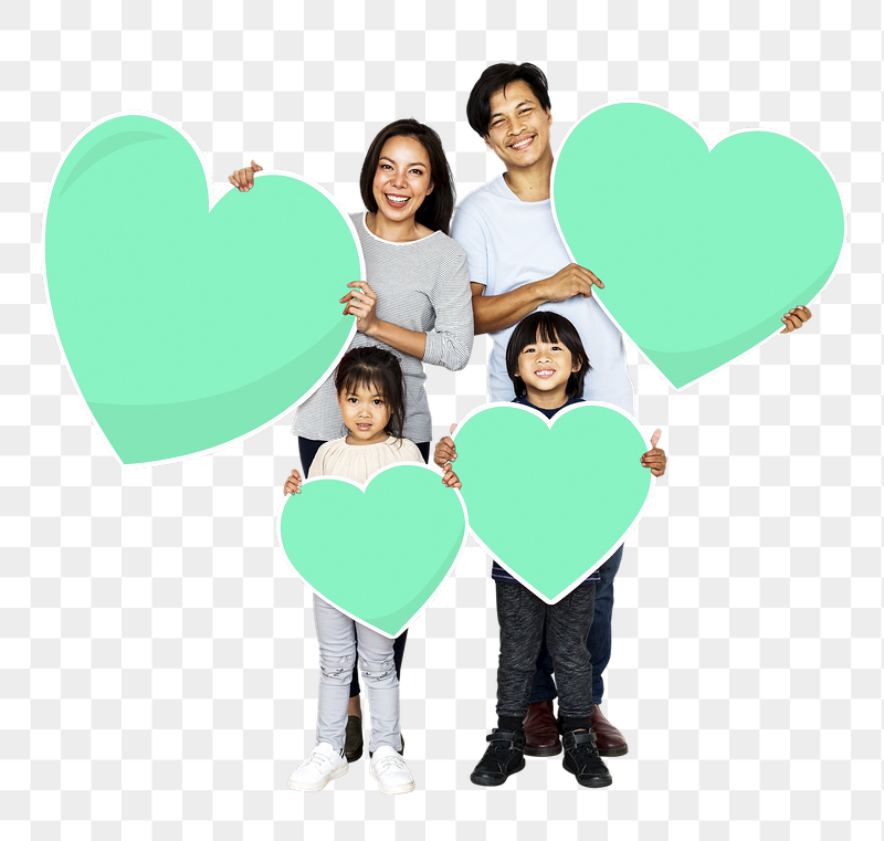 Png Happy family expressing their | Free PNG - rawpixel