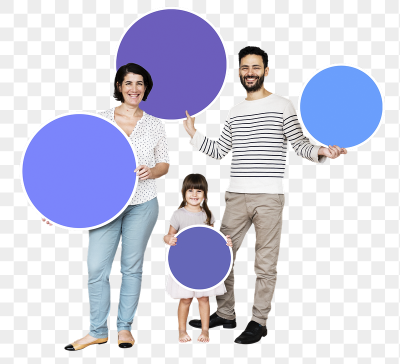 Png Happy family holding blank | Free PNG - rawpixel