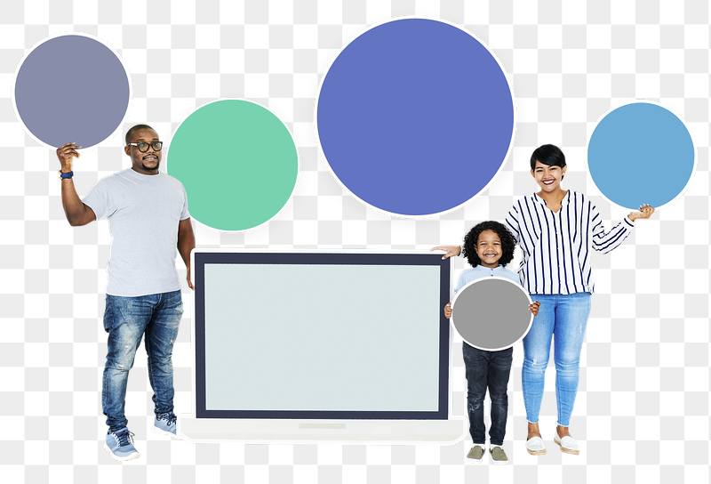 Png Happy family holding empty | Free PNG - rawpixel