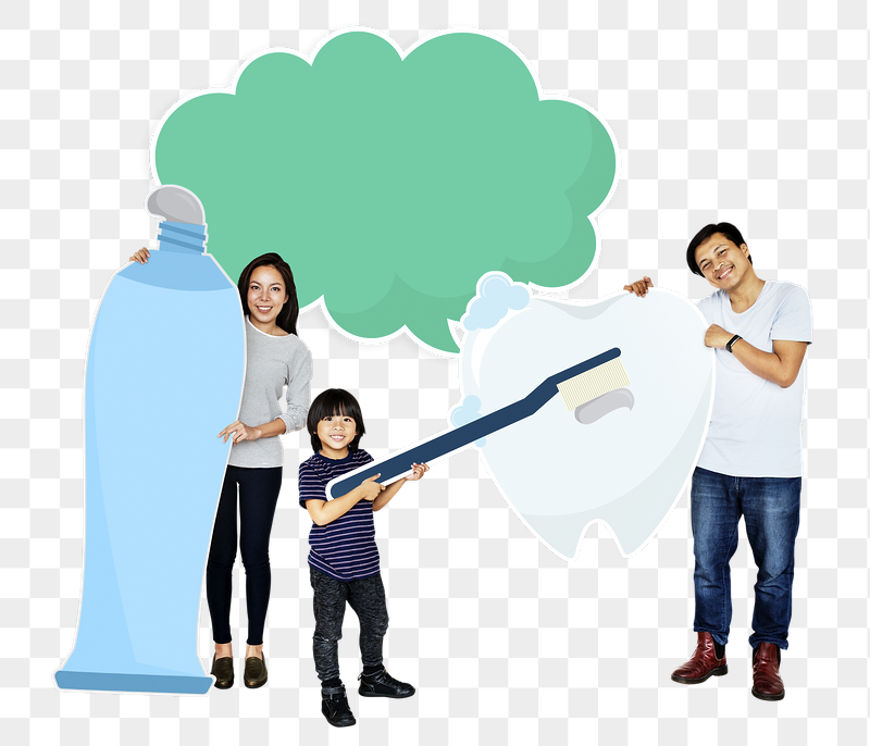 Png Happy family with dental | Free PNG - rawpixel