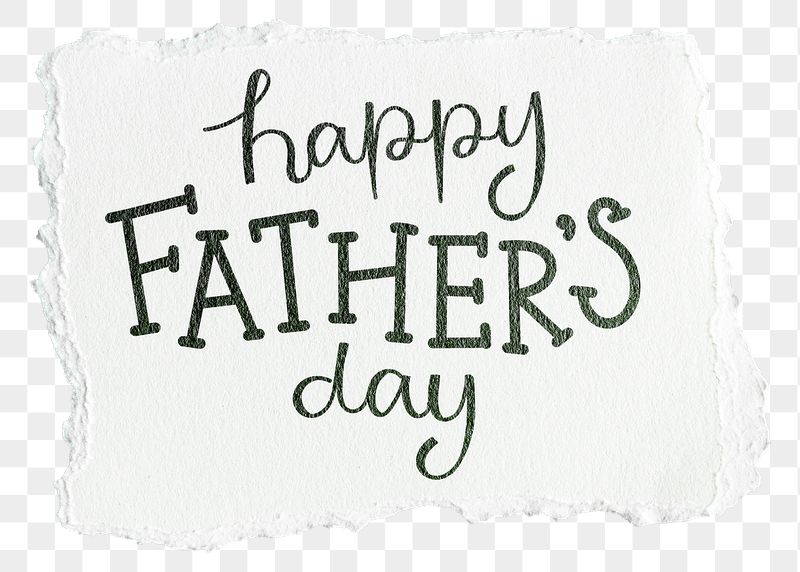 Png Happy Father's Day quote | Free PNG - rawpixel