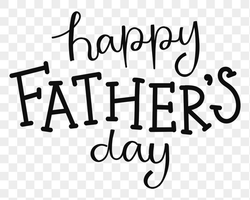 Png Happy Father's Day quote | Free PNG - rawpixel