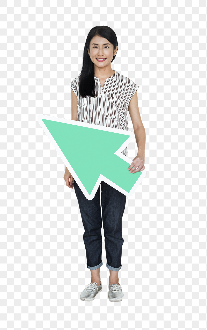 Png Happy girl holding mouse | Free PNG - rawpixel