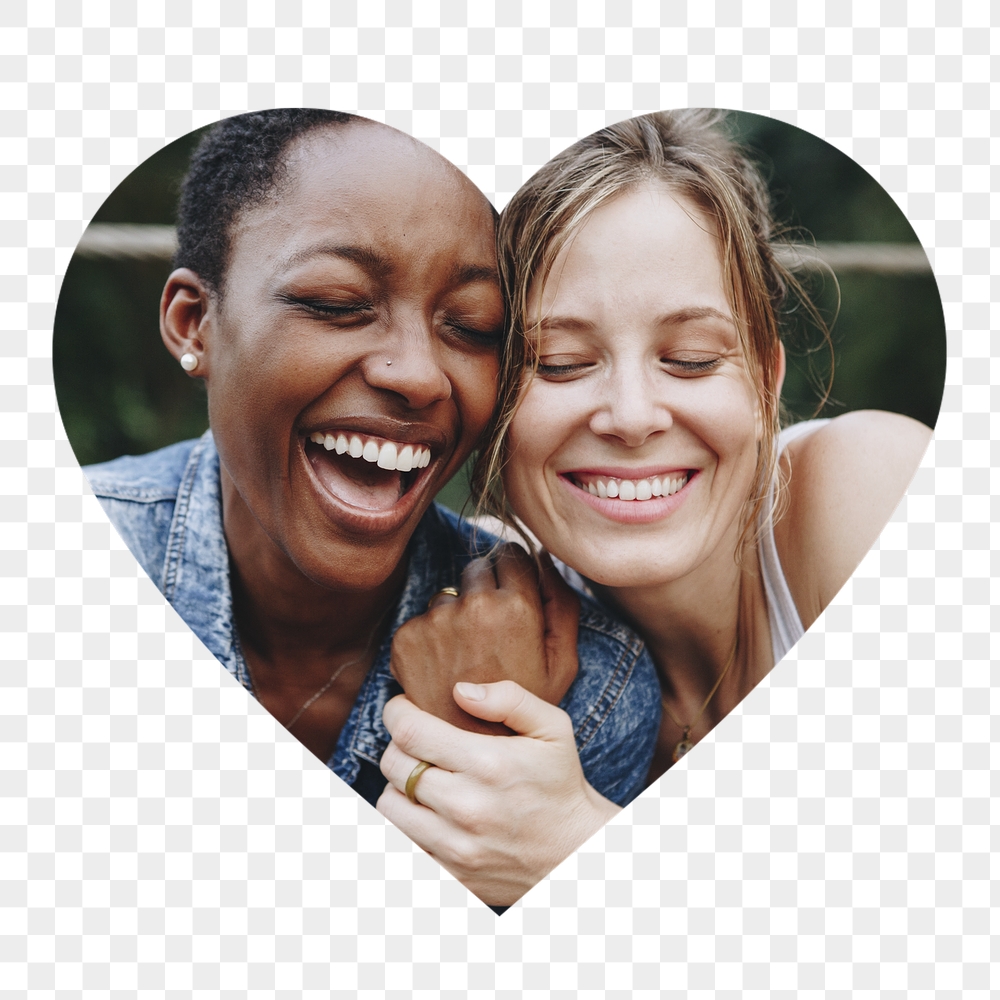 Png happy lesbian couple badge | Free PNG - rawpixel