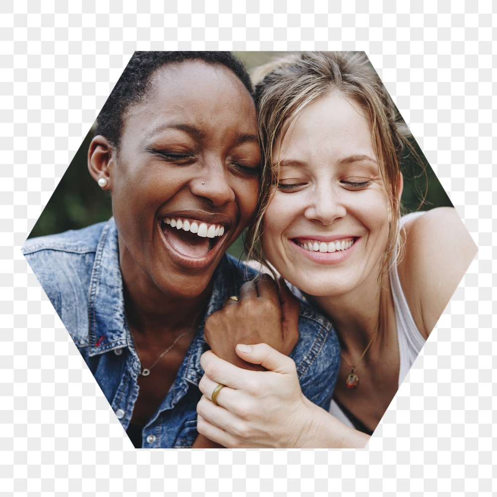 Png happy lesbian couple  | Free PNG - rawpixel