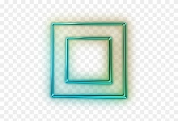 Png Hd Square Frame Image - Neon Frame Png Transparent
