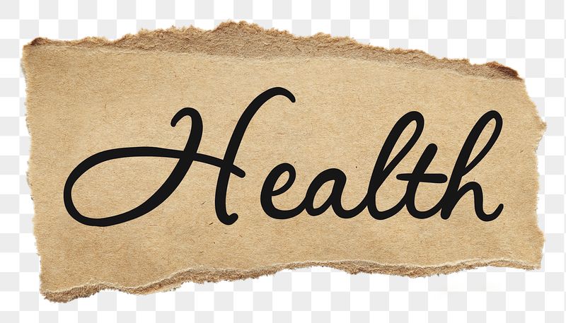 PNG health word, black calligraphy | Free PNG - rawpixel