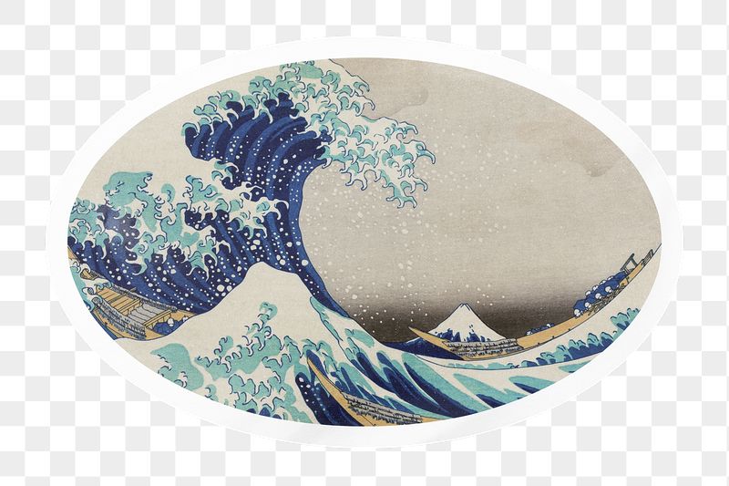 PNG Hokusai's The Great Wave | Free PNG - rawpixel