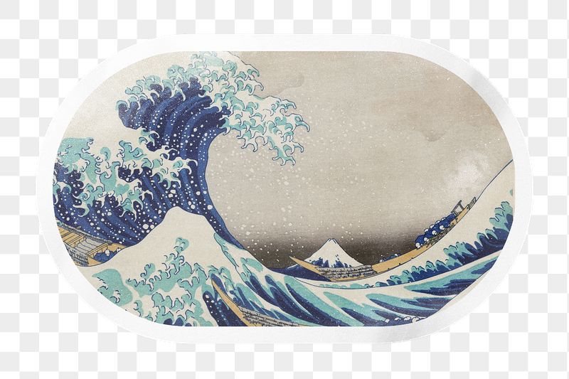 PNG Hokusai's The Great Wave | Free PNG - rawpixel