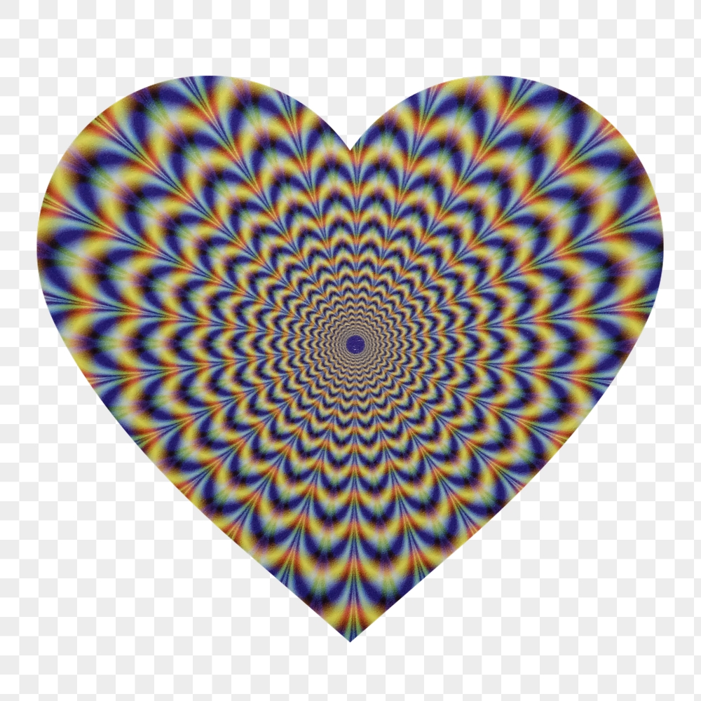 Png hypnotizing optical illusion badge | Free PNG - rawpixel