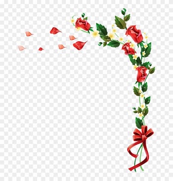 Png I Ekler7, Flower Animations, Flower Clipart Animations - Rose Decoration Png