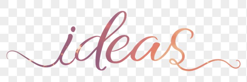 PNG ideas word sticker, aesthetic | Free PNG - rawpixel