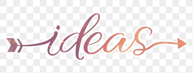 PNG ideas word sticker, aesthetic | Free PNG - rawpixel