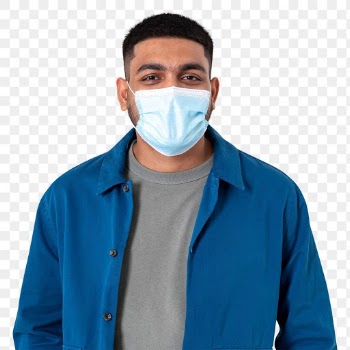 Png Indian man volunteer mockup wearing face… | Free stock illustration | High Resolution graphic