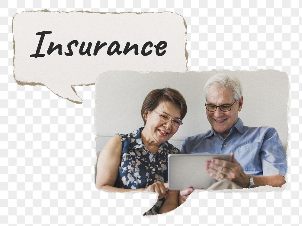 Png insurance speech bubble sticker, | Free PNG - rawpixel