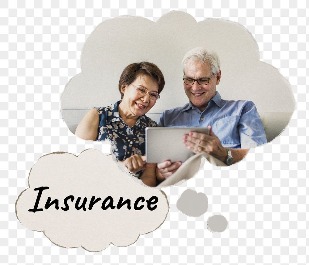 Png insurance speech bubble sticker, | Free PNG - rawpixel