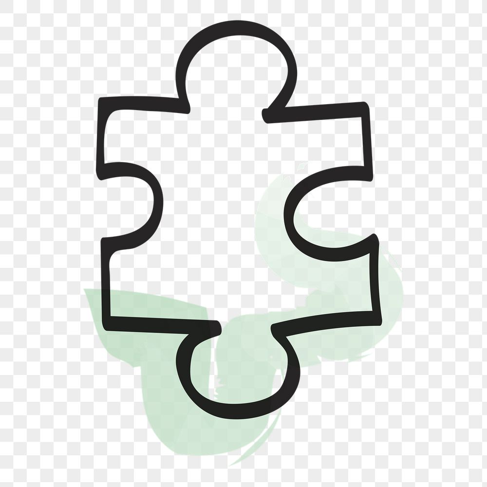 PNG jigsaw puzzle piece, doodle | Free Icons - rawpixel