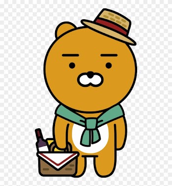 프렌즈팝 라이언 Png /피크닉라이언/후드라이언 - Kakao Friends Ryan Png