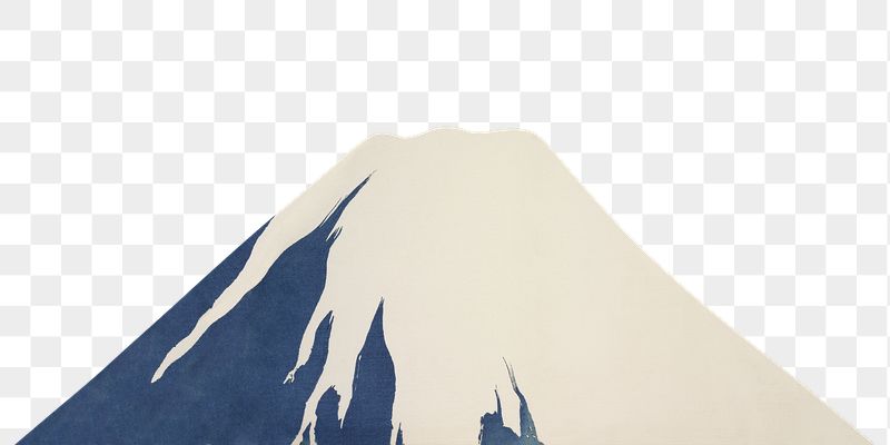Png Kamisaka Sekka's Mount Fuji | Free PNG - rawpixel