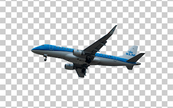 PNG KLM Royal Dutch Airlines Boeing 787 Dreamliner in Flight