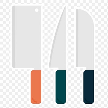 Png knife kitchen equipment sticker clipart