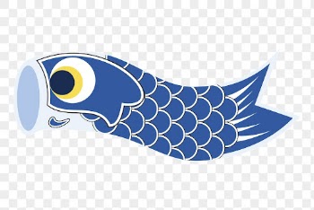 PNG Koinobori fish flag sticker, | Free PNG - rawpixel