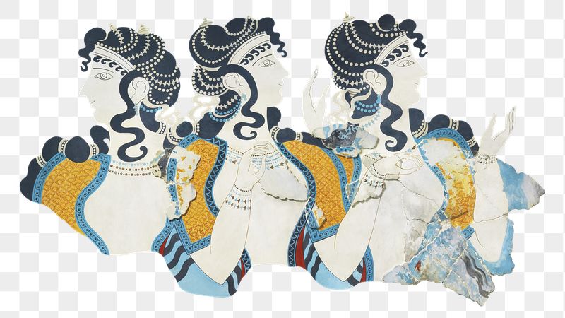Png Ladies in Blue sticker, | Free PNG - rawpixel