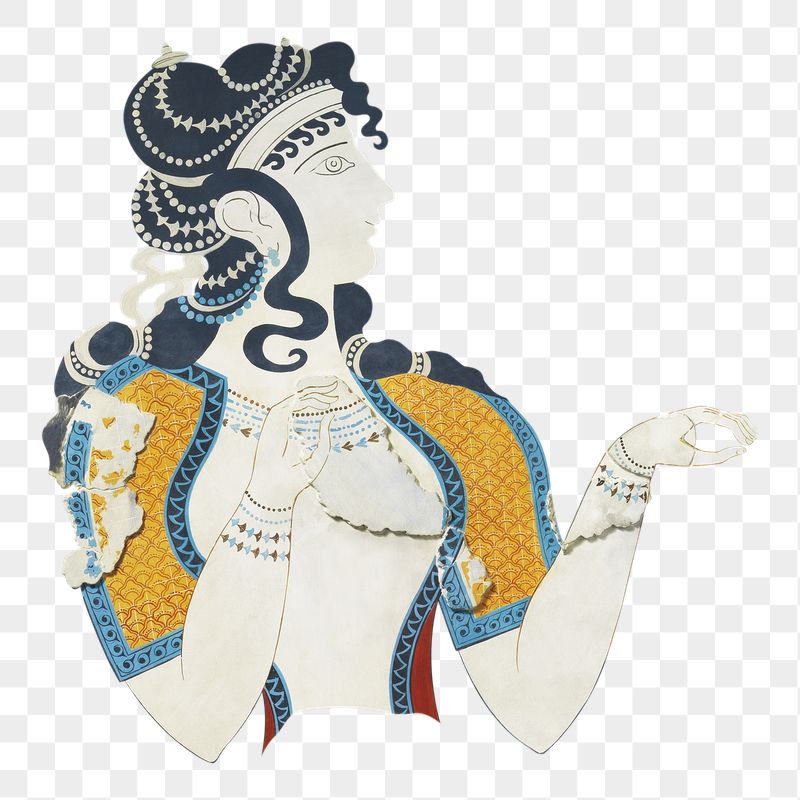 Png Lady in Blue sticker, | Free PNG - rawpixel