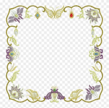 Багеты, Рамки *вышивка Кружева* Png - Large Image Border Designs