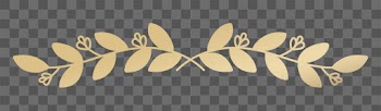 Png laurel  watercolor floral ornament gold… | Free stock illustration | High Resolution graphic