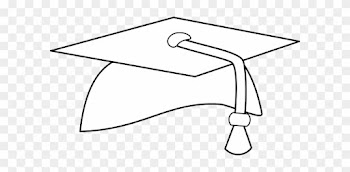 Png Library Stock Clip Art At Clker Com Vector Online - Graduation Cap White Png