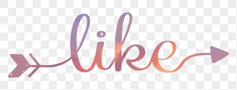 PNG like word sticker, aesthetic | Free PNG - rawpixel