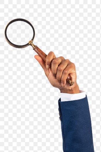 Png Magnifying glass research mockup business… | Free stock illustration | High Resolution graphic