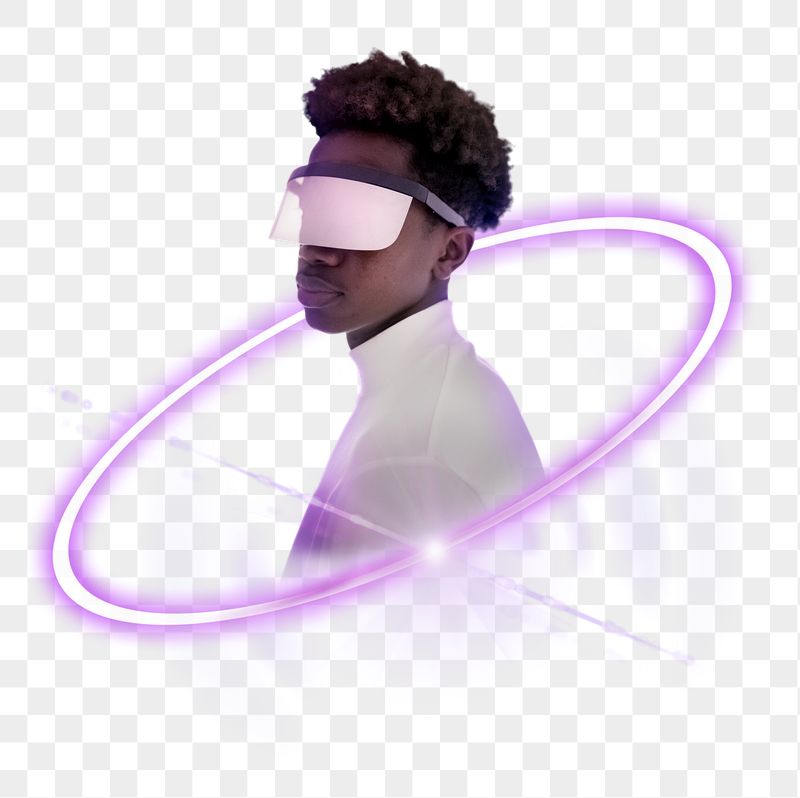 PNG man wearing smart glasses, | Free PNG - rawpixel