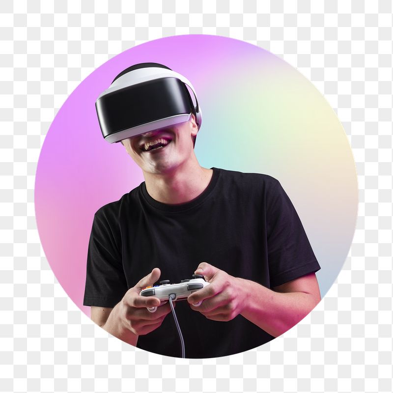 Png man wearing vr glass, | Free PNG - rawpixel