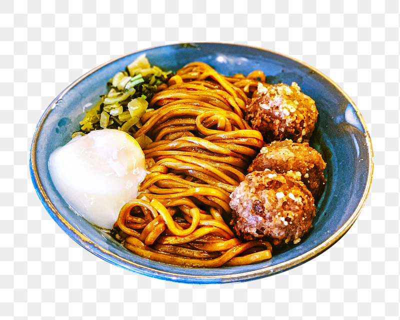 Png meatball with egg noodles | Free PNG - rawpixel