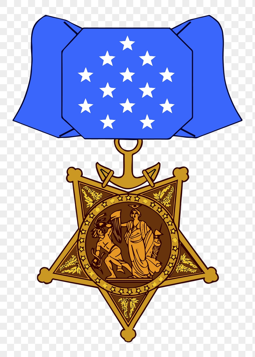 Png medal of honor sticker, | Free PNG - rawpixel