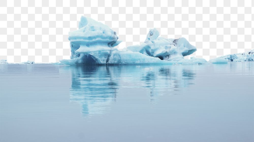 PNG melting iceberg border, global | Free PNG - rawpixel